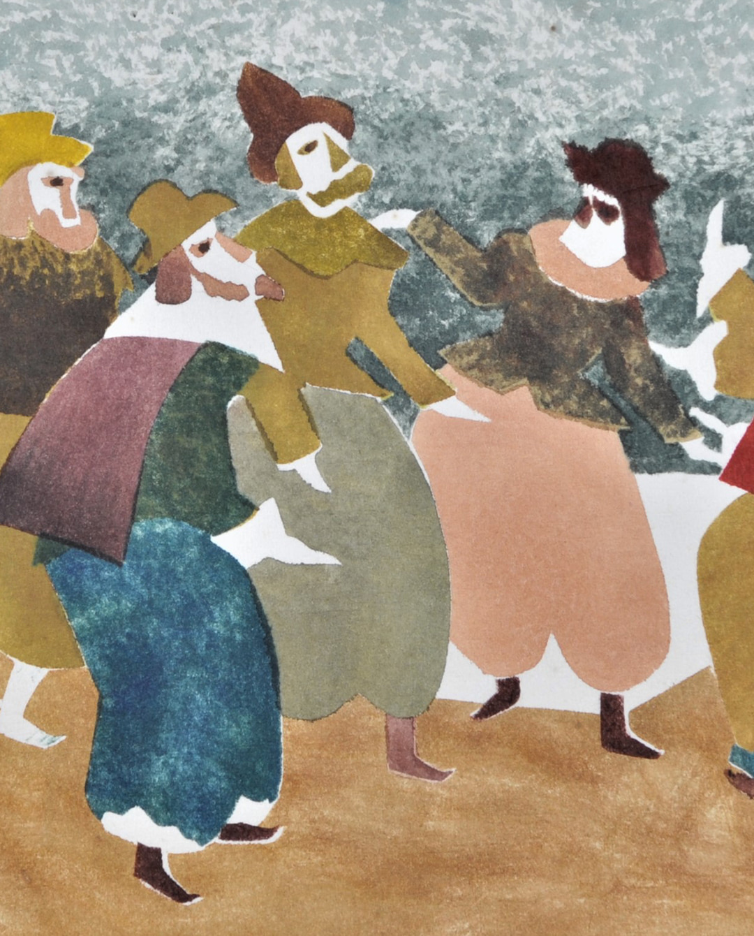 山下南風の世界|長崎を代表する版画家・染色工芸家・切り絵作家 先行販売商品 絵画 南風 絵画/タペストリ